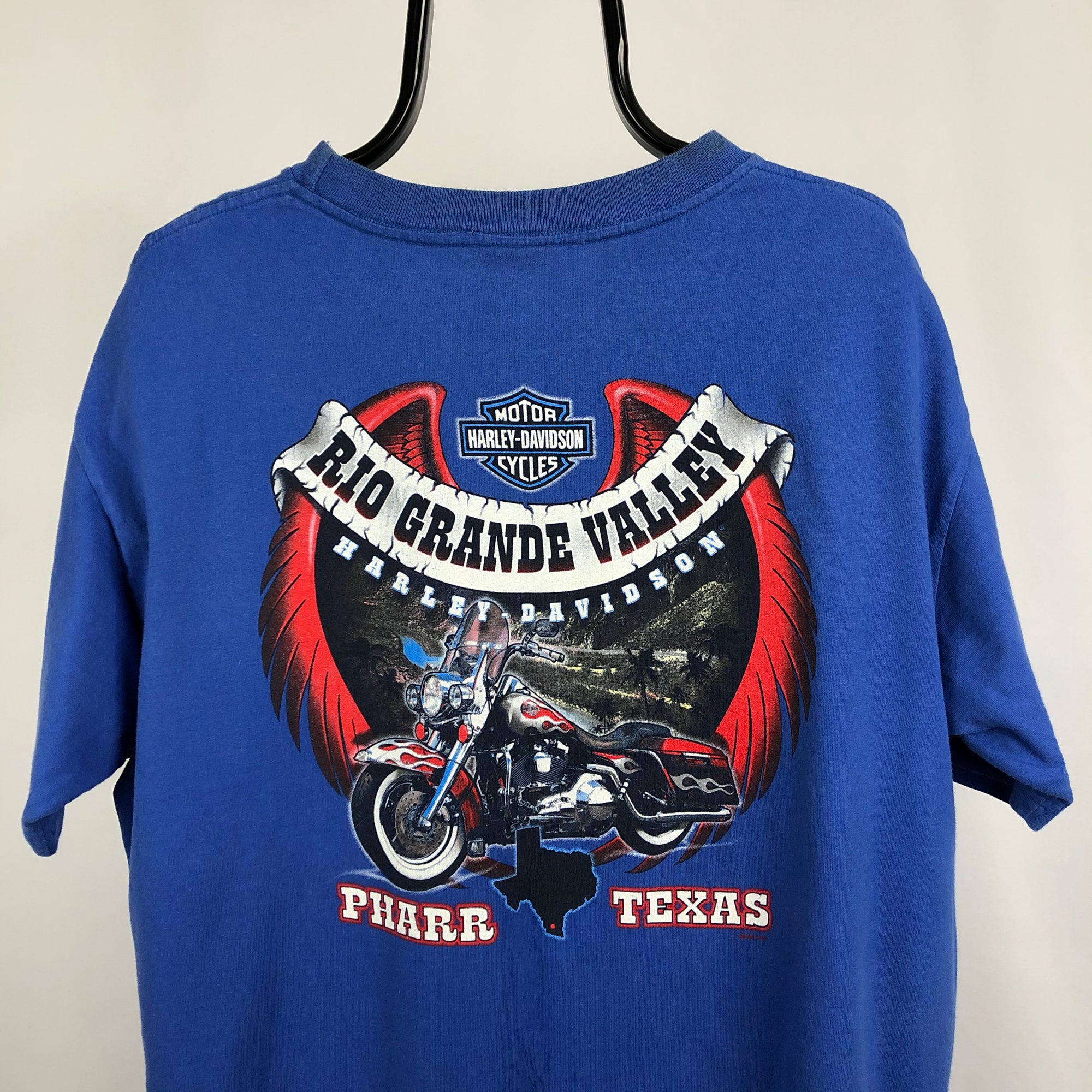 Vintage Harley Davidson Rio Grande Valley Tee - Men's Large/Women's XL