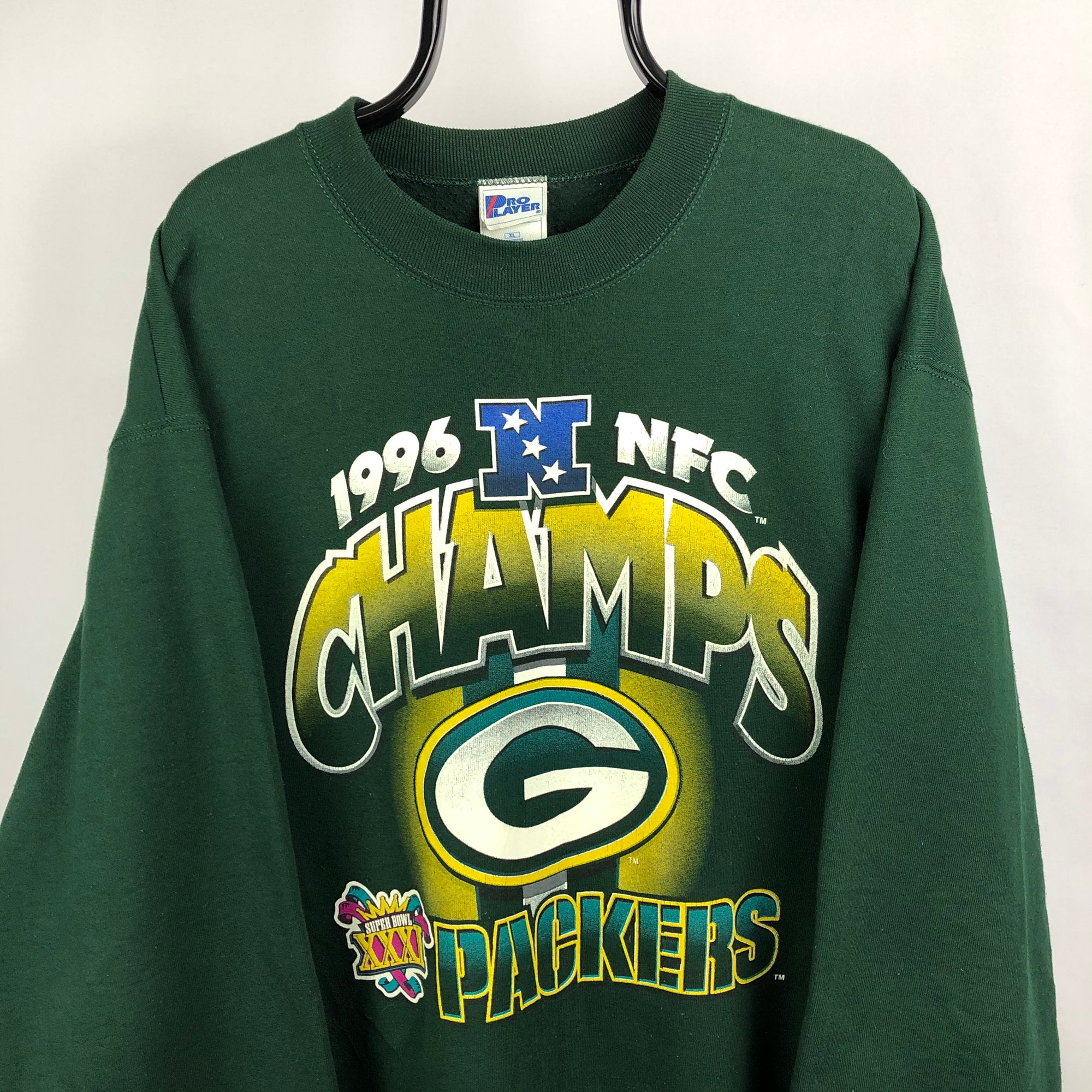 Vintage 1996 Green Bay Packers Sweatshirt - Men's XL/Women's XXL