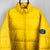 Vintage Snow Fire Down Puffer Jacket in Yellow - Men's Large/Women's XL
