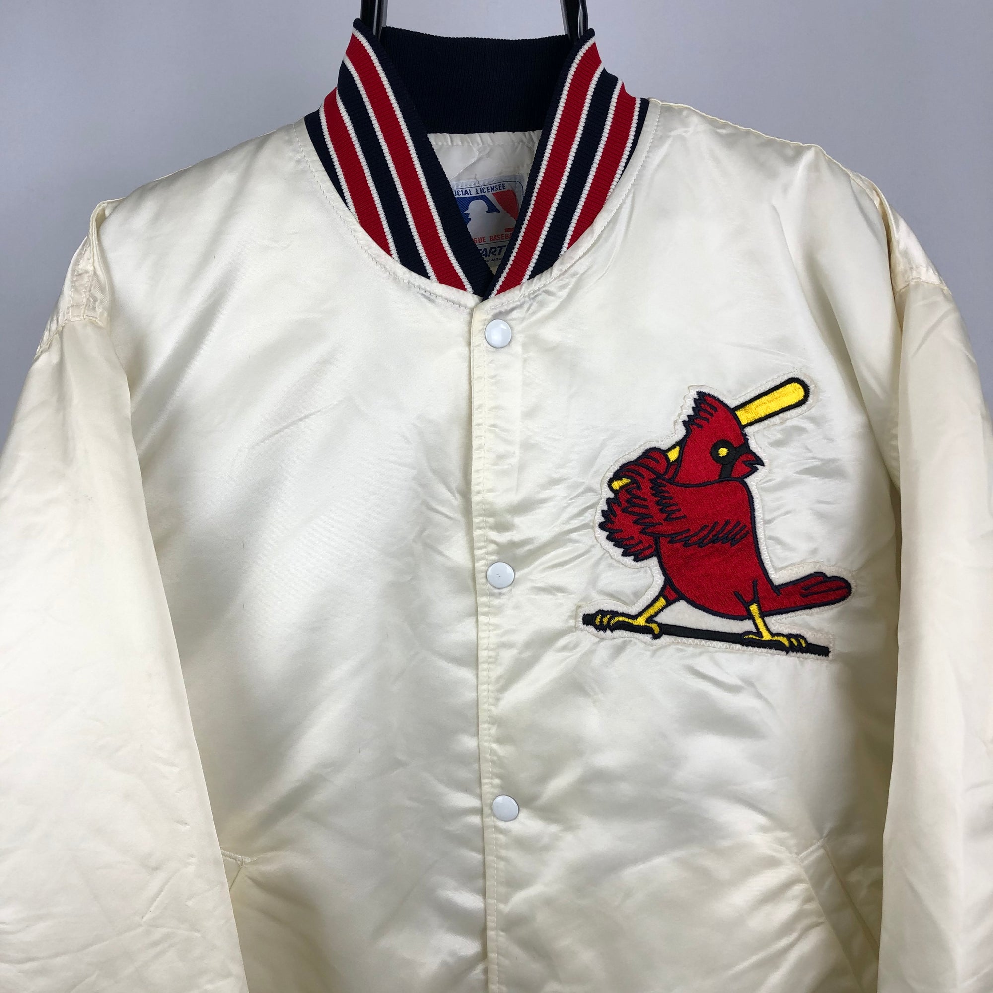 Vintage 90s Arizona Cardinals Baseball Jacket - Men's Large/Women's XL