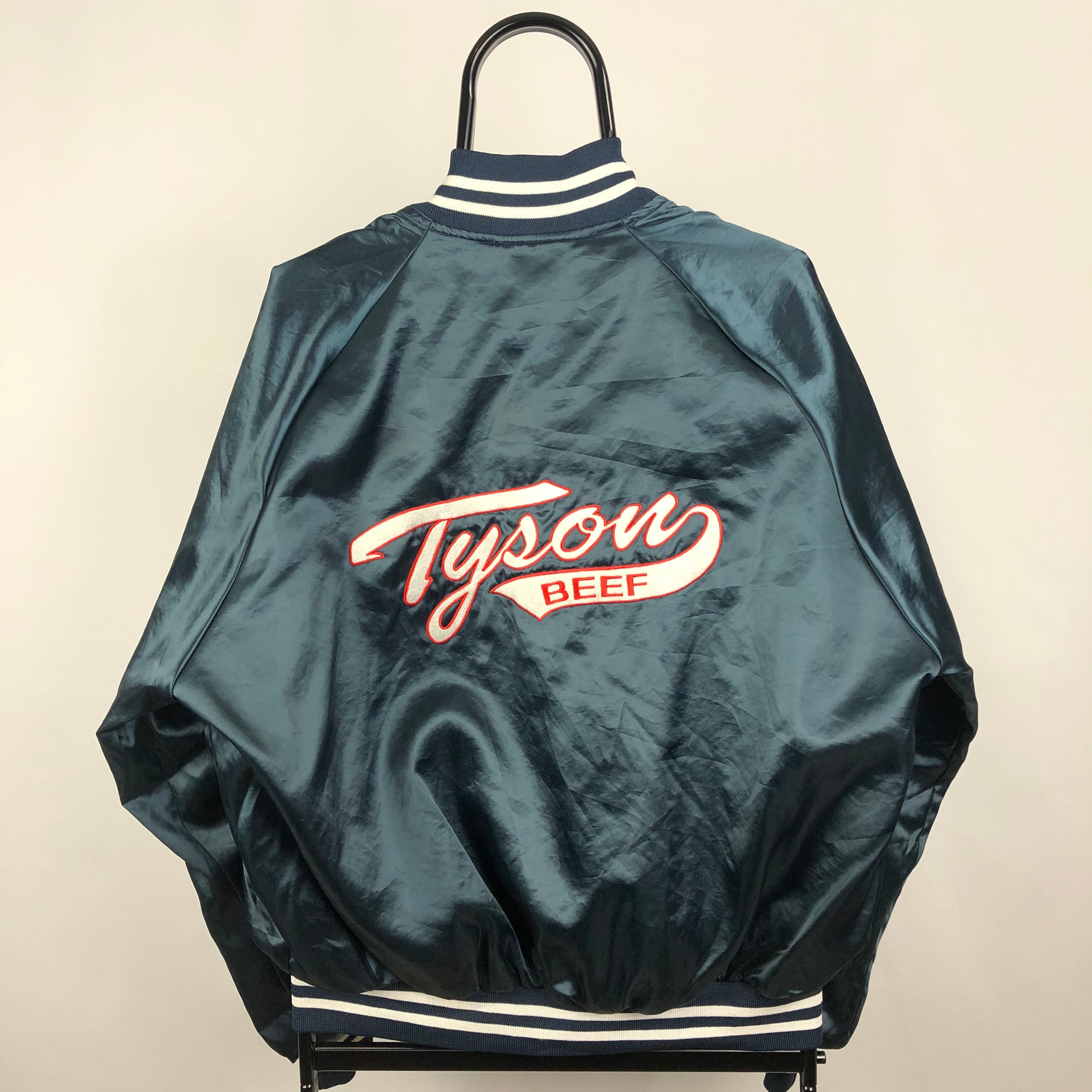 Vintage 'Tyson Beef' Varsity Jacket - Men's Large/Women's XL