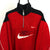 Vintage 90s Nike Spellout Fleece in Red/Black - Men's Large/Women's XL