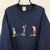 Vintage 90s Golf Embroidery Sweatshirt in Navy - Men's XL/Women's XXL