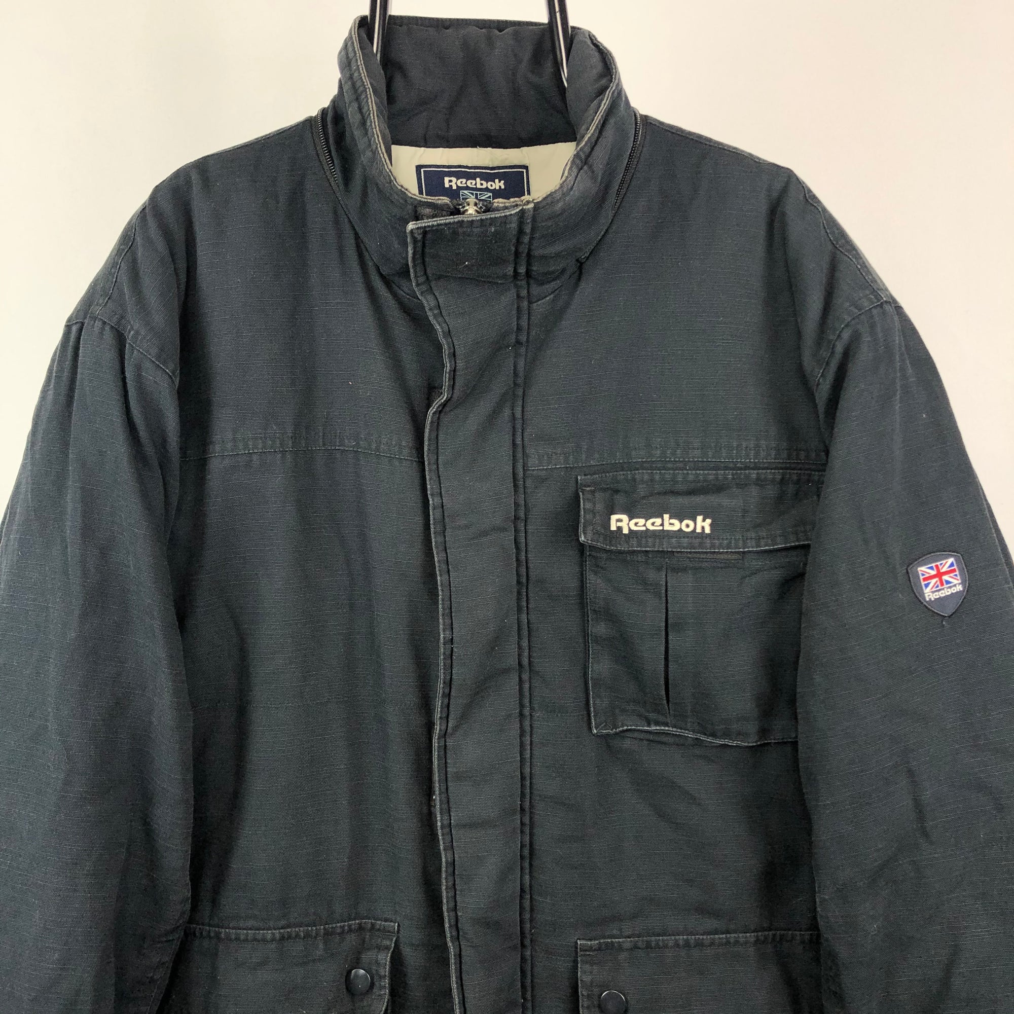 Vintage Reebok Quilted Work Jacket - Men's Large/Women's XL