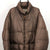 Vintage 80s Armani Down Puffer Jacket in Brown - Men's Large/Women's XL