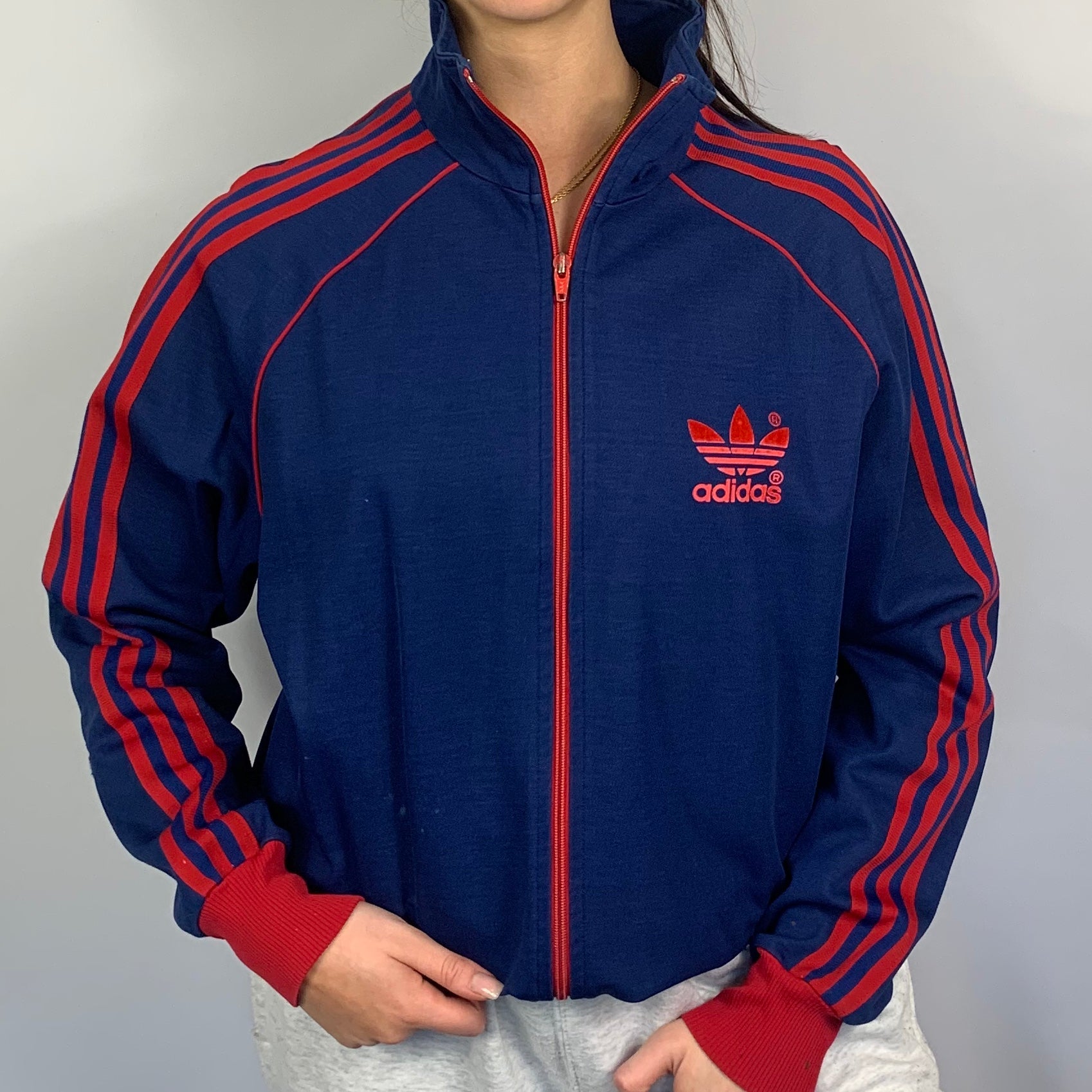 Vintage Adidas Track Jacket - Women's Large/ Men's XS