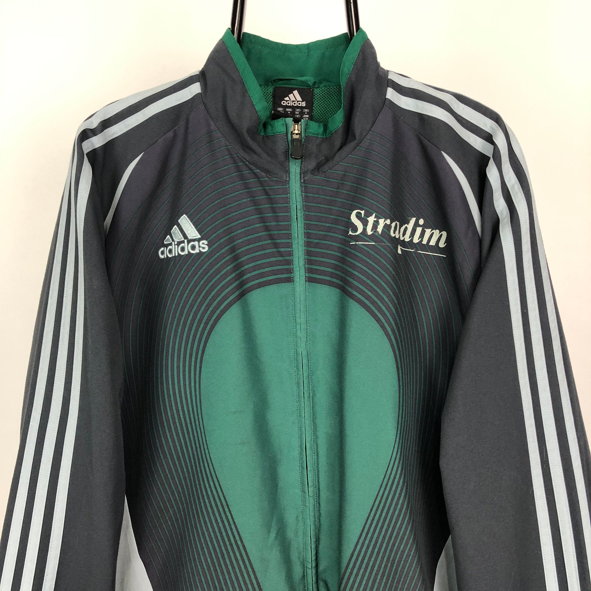 Vintage Adidas Embroidered Logo Track Jacket - Men's Large/Women's XL
