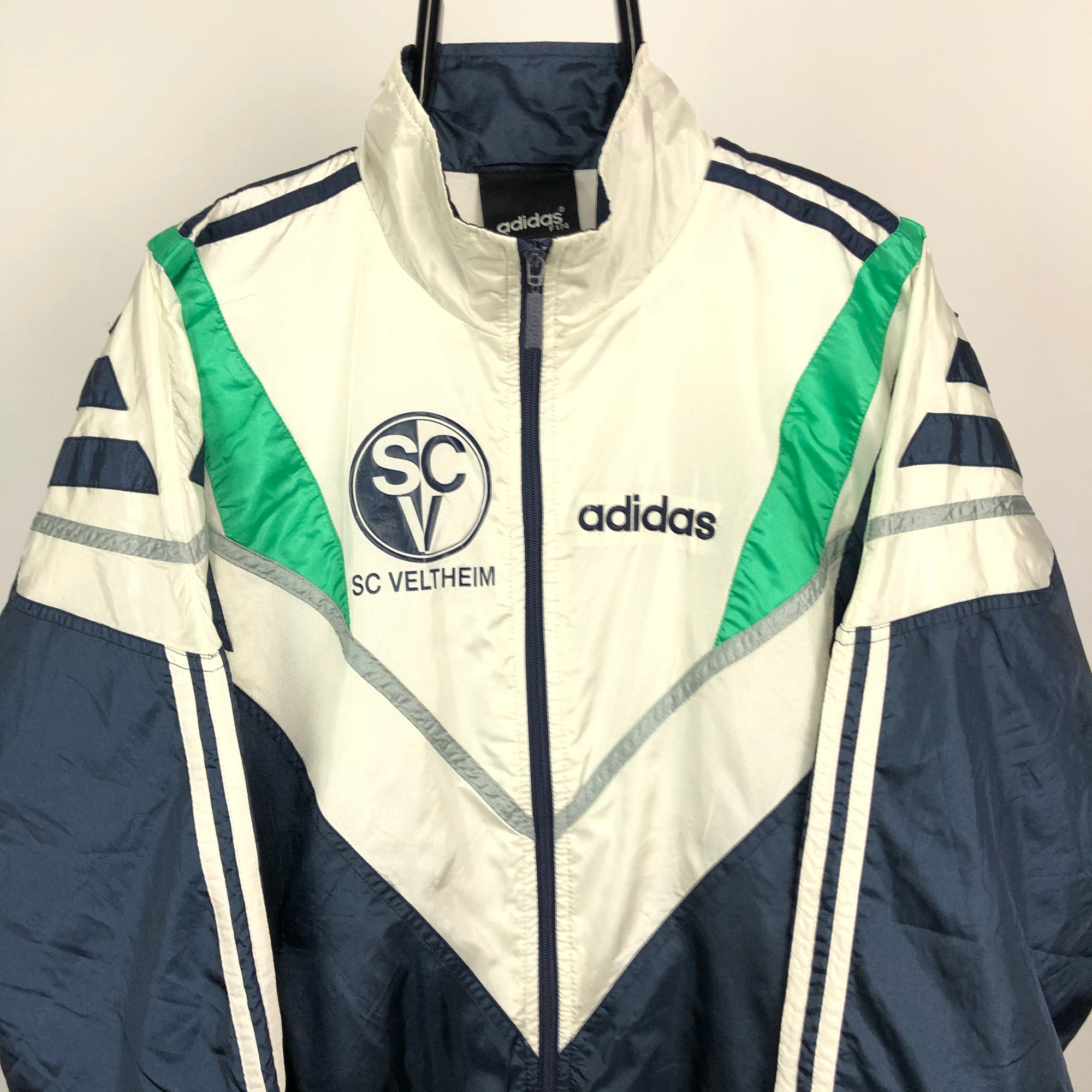 Vintage 80s Adidas Shell Jacket - Men's Medium/Women's Large