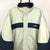 Vintage Fila Puffer Jacket in Stone/Navy - Men's Large/Women's XL