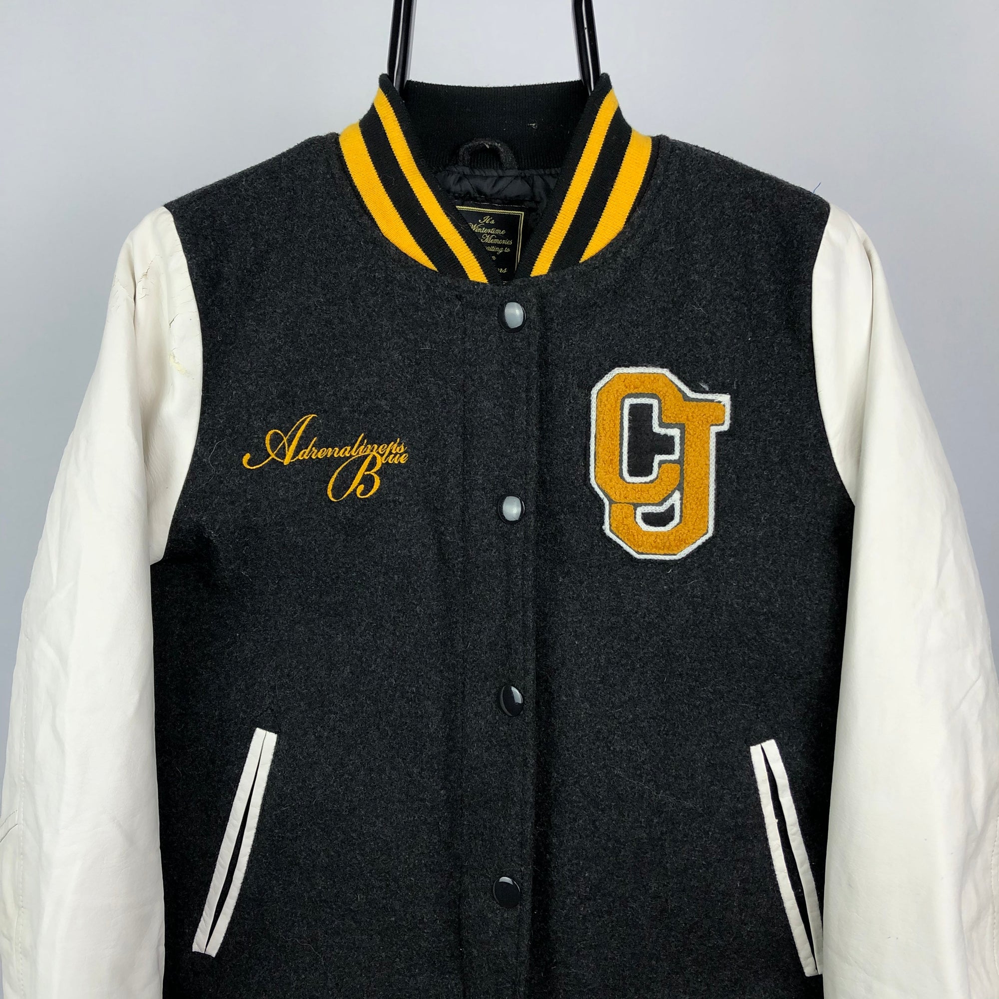 Vintage Wool Varsity Jacket - Men's XS/Women's Small