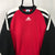 Vintage 90s Adidas Centre Logo Sweatshirt in Red/Black/White - Men's Medium/Women's Large
