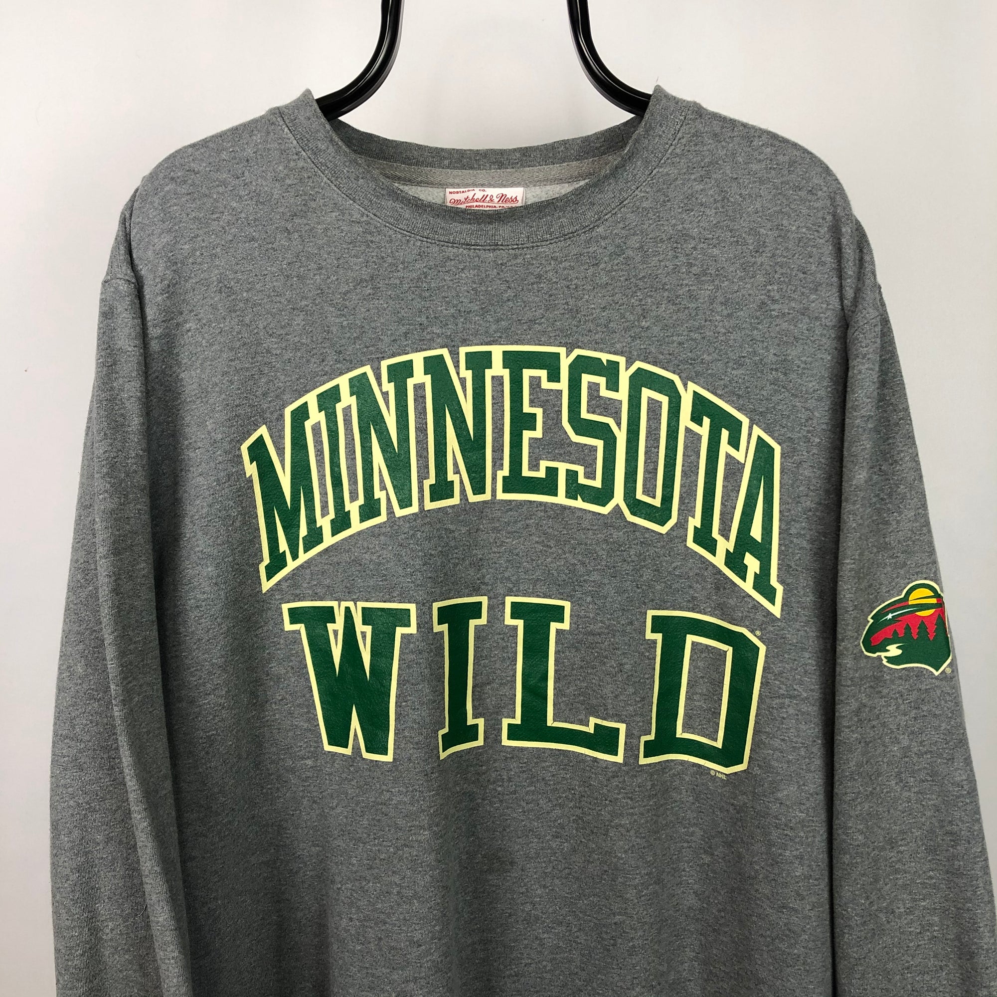 Vintage Mitchell & Ness 'Minnesota Wild' Sweatshirt - Men's Large/Women's XL