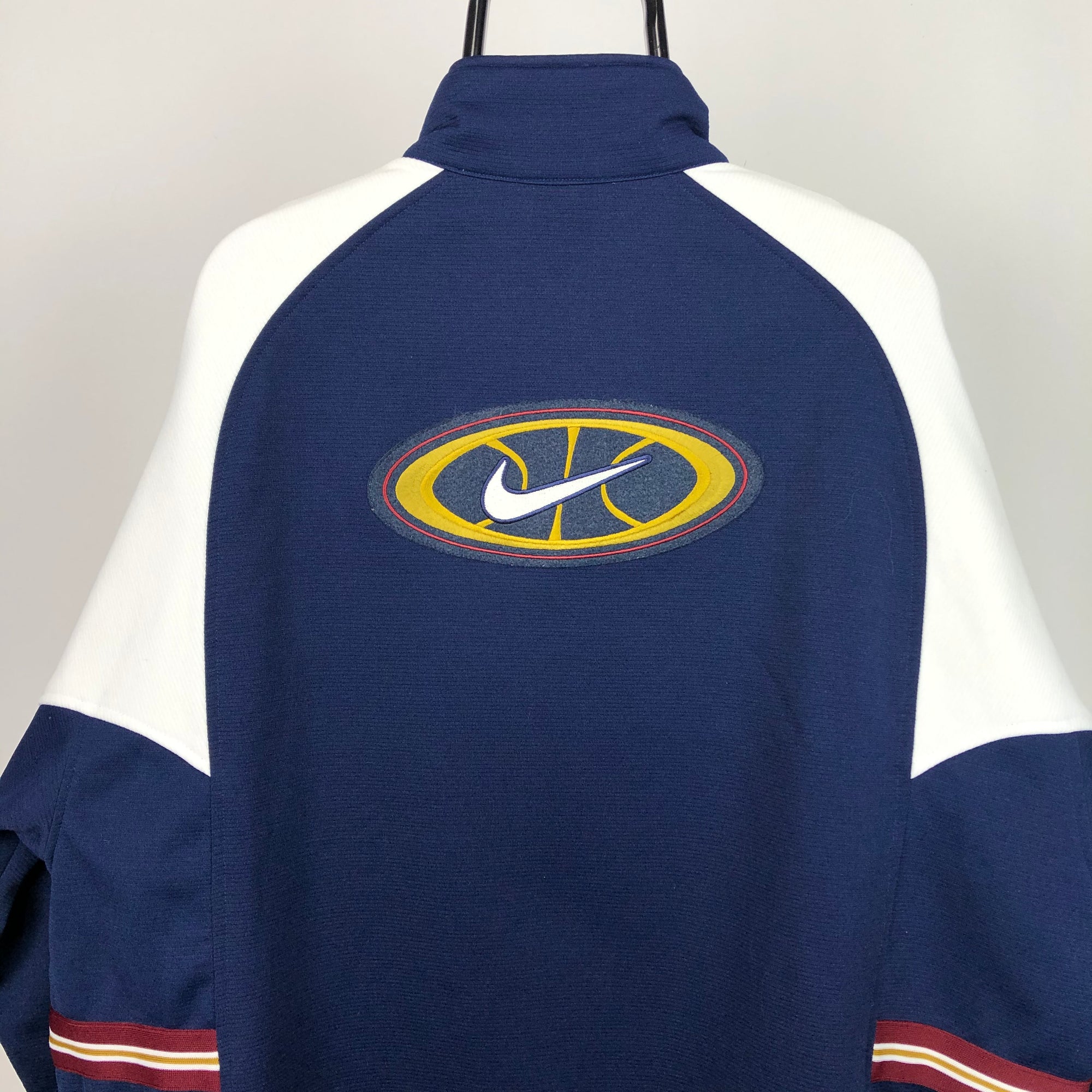 Vintage 90s Nike Varsity Track Jacket - Men's XXL/Women's XXXL