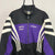 Vintage 90s Adidas Track Jacket in Purple/Black/White - Men's XL/Women's XXL