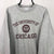 Vintage Champion 'Chicago' Sweatshirt in Grey/Burgundy - Men's Medium/Women's Large