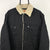 Vintage Levi's Sherpa Lined Canvas Jacket in Black - Men's Medium/Women's Large