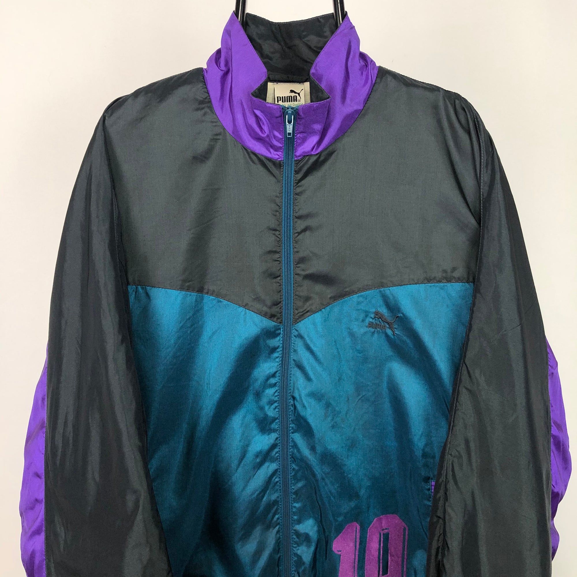 Vintage 90 Puma Track Jacket - Men's Large/Women's XL