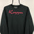 Vintage Kappa Spellout Sweatshirt in Black/Pink - Men's Medium/Women's Large