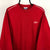 Vintage Reebok Small Logo Sweatshirt in Red - Men's Large/Women's XL