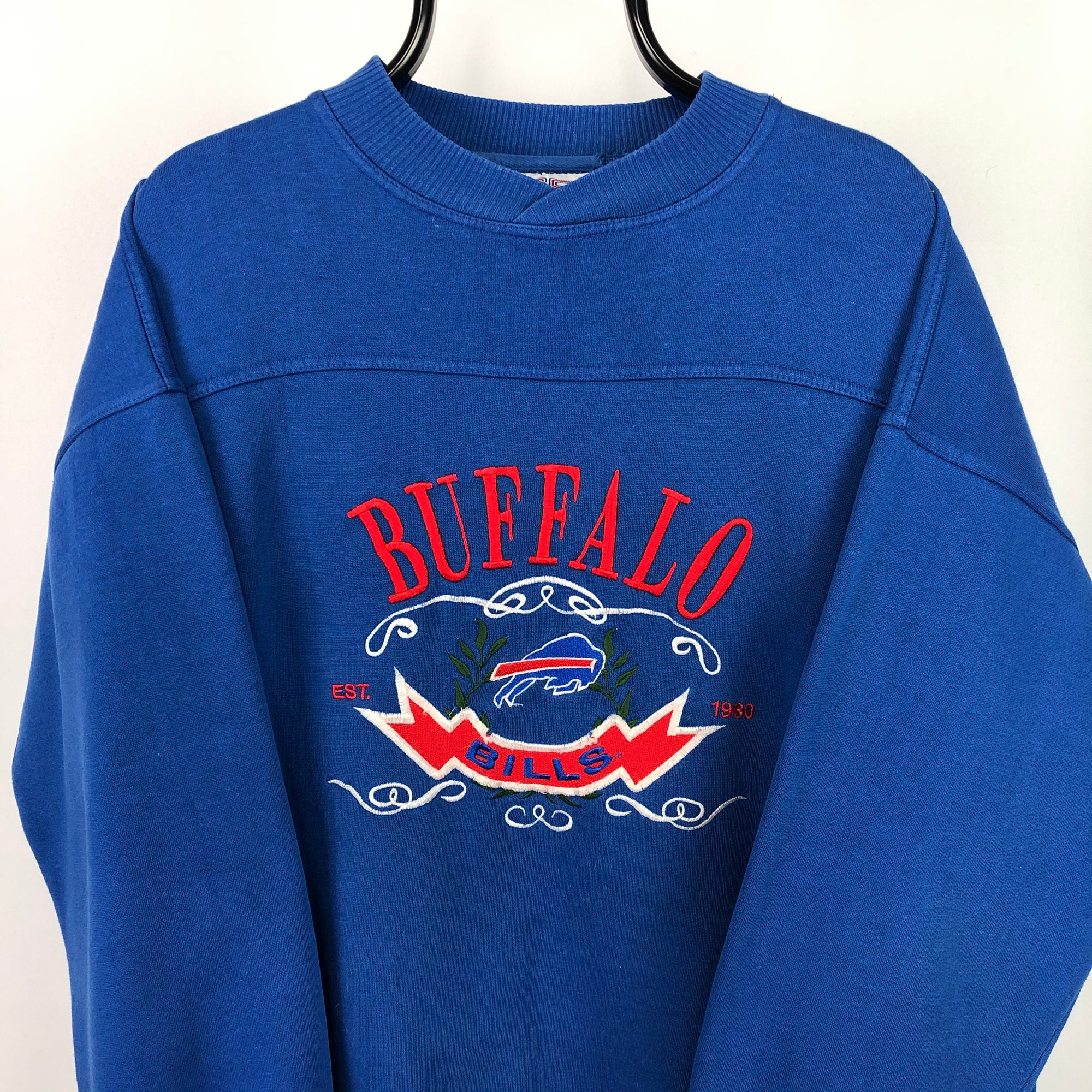 Vintage 90s Buffalo Bills Sweatshirt - Men's XL/Women's XXL
