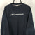 Vintage 90s Reebok Spellout Sweatshirt in Black/Navy - Men's Large/Women's XL