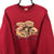 Vintage Arizona Snake Sweatshirt in Deep Red - Men's Medium/Women's Large