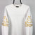 Kappa Sleeve Spellout Sweatshirt in White/Gold - Men's Large/Women's XL