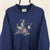 Vintage 90s Northern Reflections Collared Birds Sweatshirt - Men's Large/Women's XL