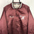 Vintage Satin Bomber Jacket in Burgundy - Men's Large/Women's XL