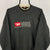 Vintage 90s Diesel Spellout Sweatshirt in Charcoal - Men's Small/Women's Medium