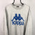 Vintage Kappa Spellout Sweatshirt in Grey/Blue - Men's XL/Women's XXL