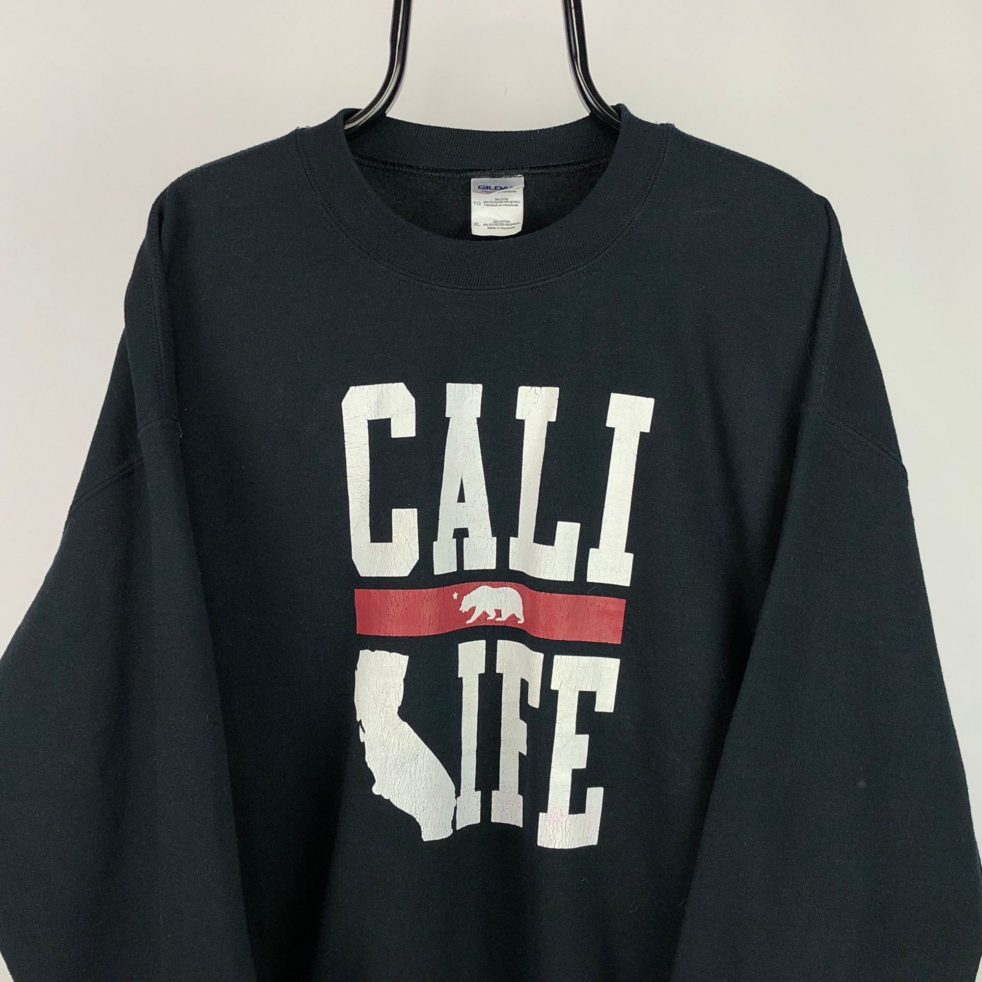 Vintage California Sweatshirt in Black - Men's XL/Women's XXL