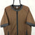Vintage Nike Short Sleeve Zip Sweatshirt in Brown - Men's Large/Women's XL