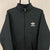 Adidas Embroidered Small Logo Zip Up Sweatshirt in Black - Men's Large/Women's XL