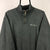 Vintage Champion Small Spellout 1/4 Zip Sweatshirt in Charcoal - Men's Large/Women's XL