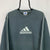 Vintage Adidas Spellout Sweatshirt in Charcoal - Men's XL/Women's XXL
