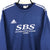 Adidas Embroidered Small Logo Sweatshirt in Navy - Men's Medium/Women's Large