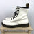 Dr Martens Patent 1460 Boots in White - UK9/EU43