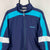 Vintage 90s Adidas Track Jacket in Navy/Turquoise/White - Men's Large/Women's XL
