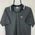 Vintage Nike Polo Shirt in Grey/Black - Men's Medium/Women's Large