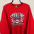 Sterling Baseball US College Sweatshirt in Red - Men's Medium/Women's Large