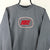 Vintage Nike Spellout Sweatshirt in Dark Stone/Red - Men's Small/Women's Medium