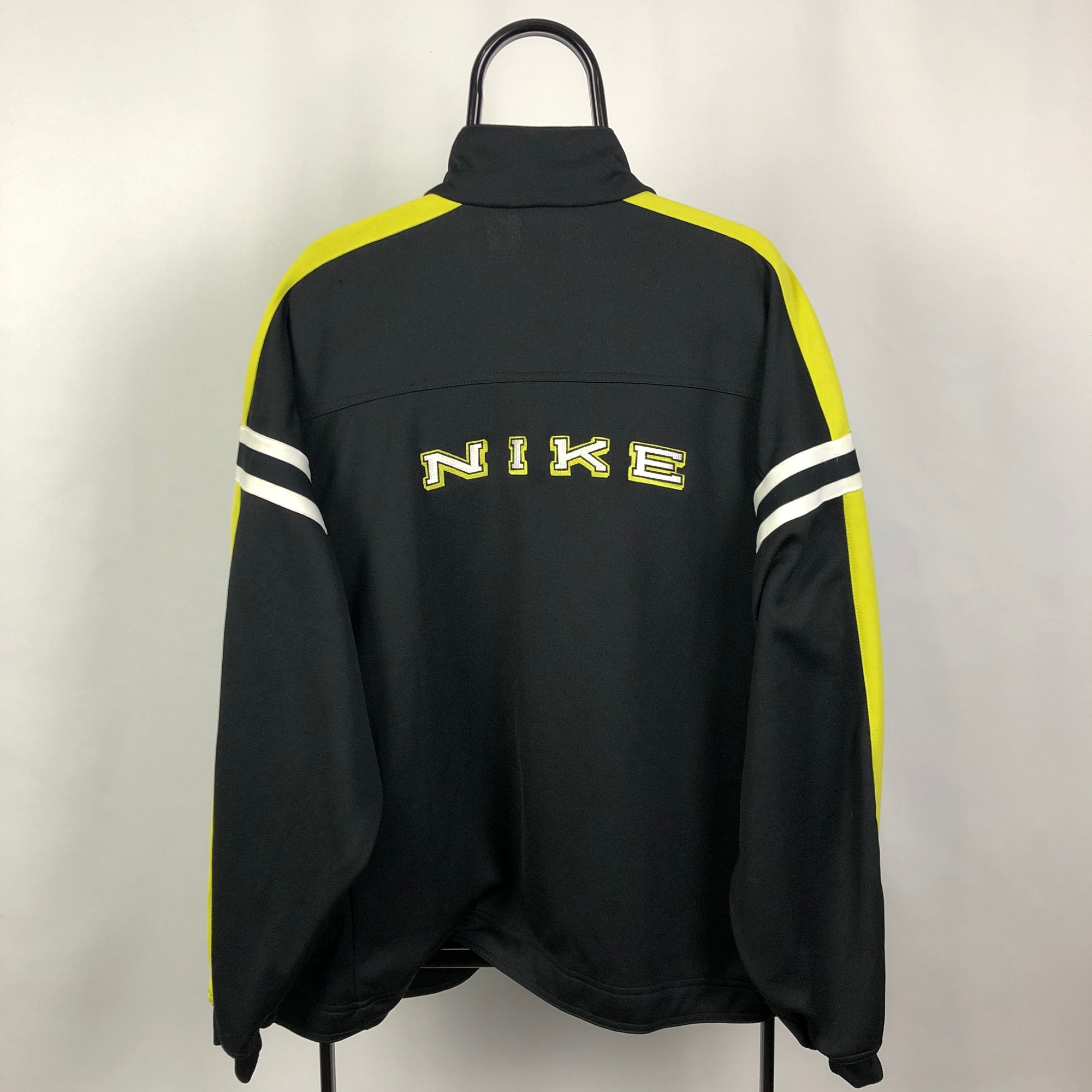 Vintage 90s Nike Spellout Track Jacket - Men's XL/Women's XXL
