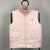 Vintage Nike Gilet in Baby Pink - Men's Small/Women's Medium