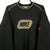 *DEADSTOCK* Nike Spellout Sweatshirt in Black/Gold - Men's XL/Women's XXL