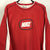 Vintage Nike Spellout in Red - Men's Large/Women's XL