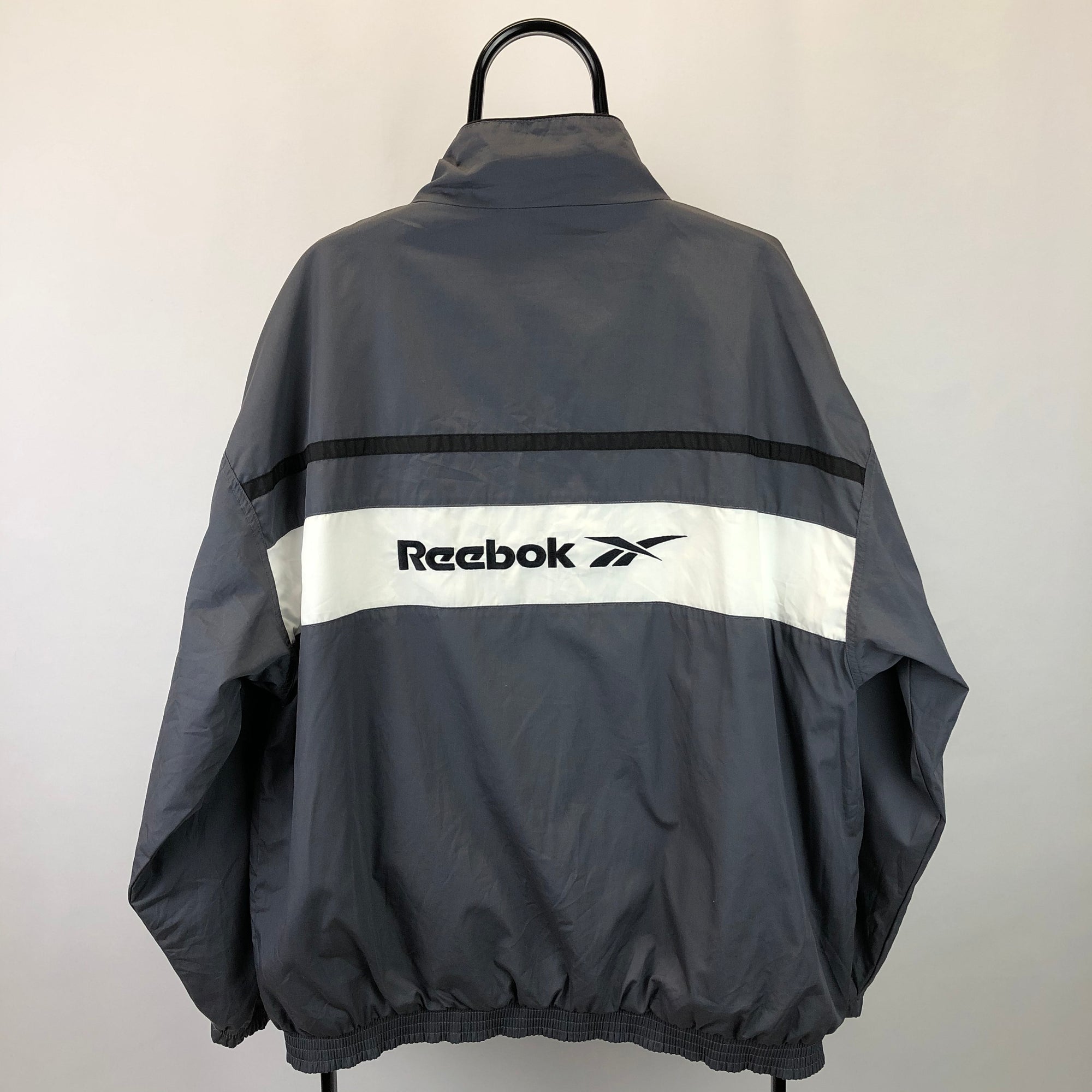 Vintage Reebok Spellout Track Jacket - Men's XL/Women's XXL