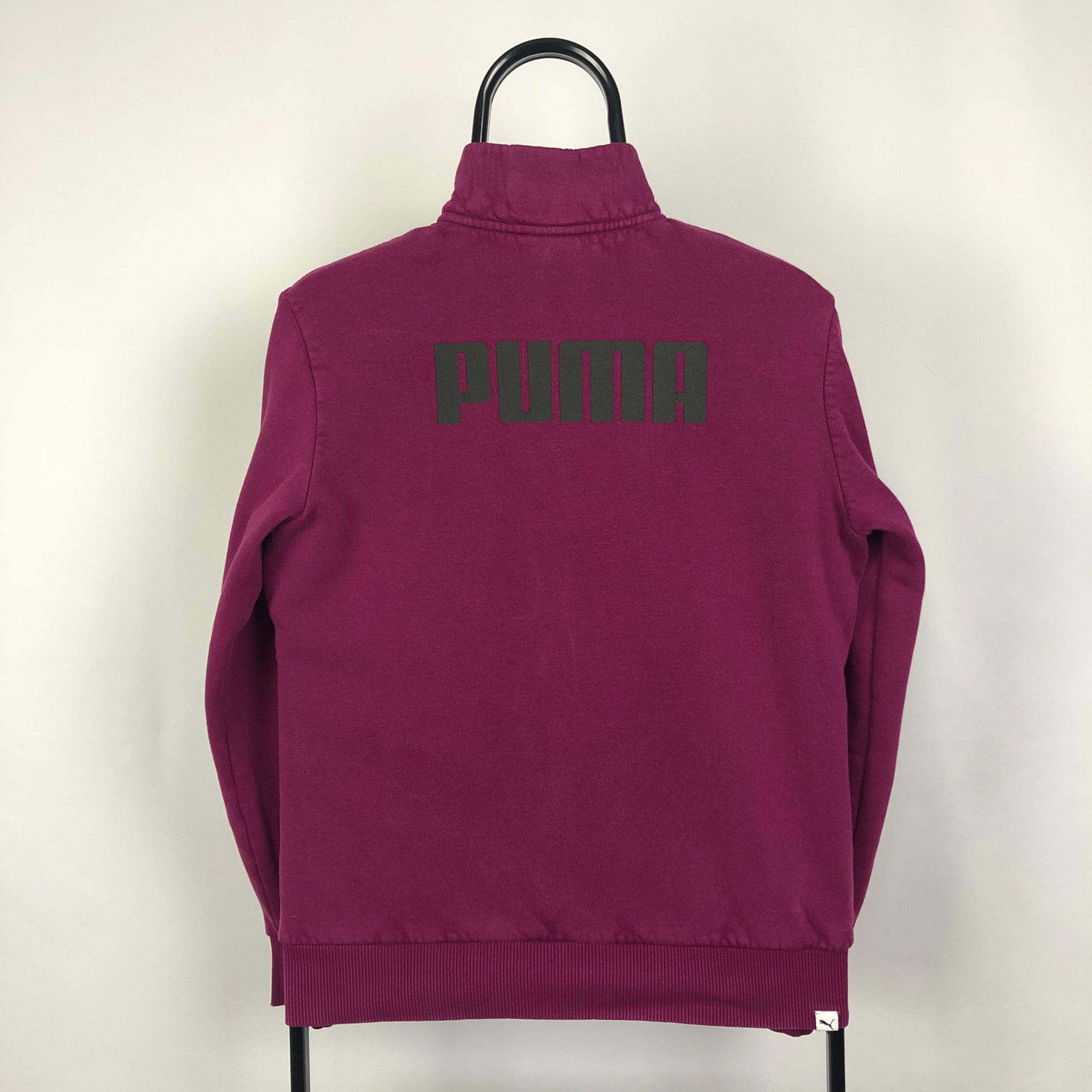 Puma Zip Sweatshirt in Purple - Men's XS/Women's Medium