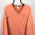 Adidas Embroidered Small Logo Sweatshirt in Peach - Men's XS/Women's Small