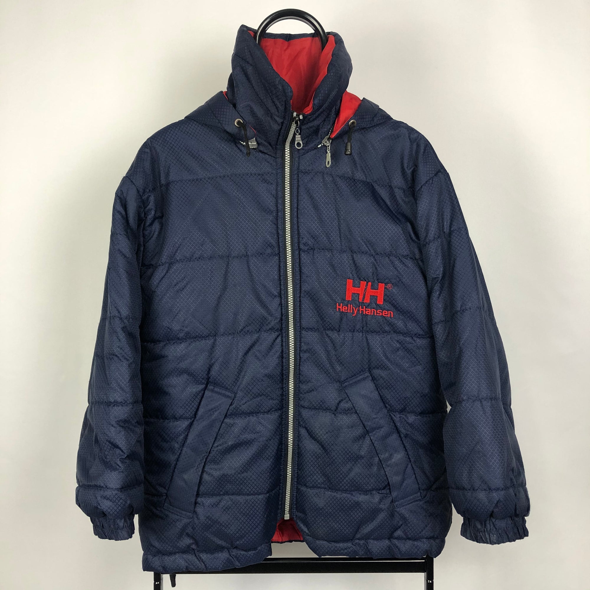 Helly Hansen Puffer in Navy/Red - Men's Medium/Women's Large